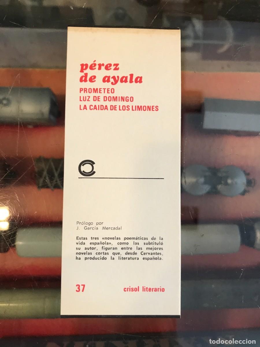 Otros art&iacute;culos de coleccionismo en papel: MARCAP&Aacute;GINAS. CRISOL LITERARIO. AGUILAR. P&Eacute;REZ DE AYALA