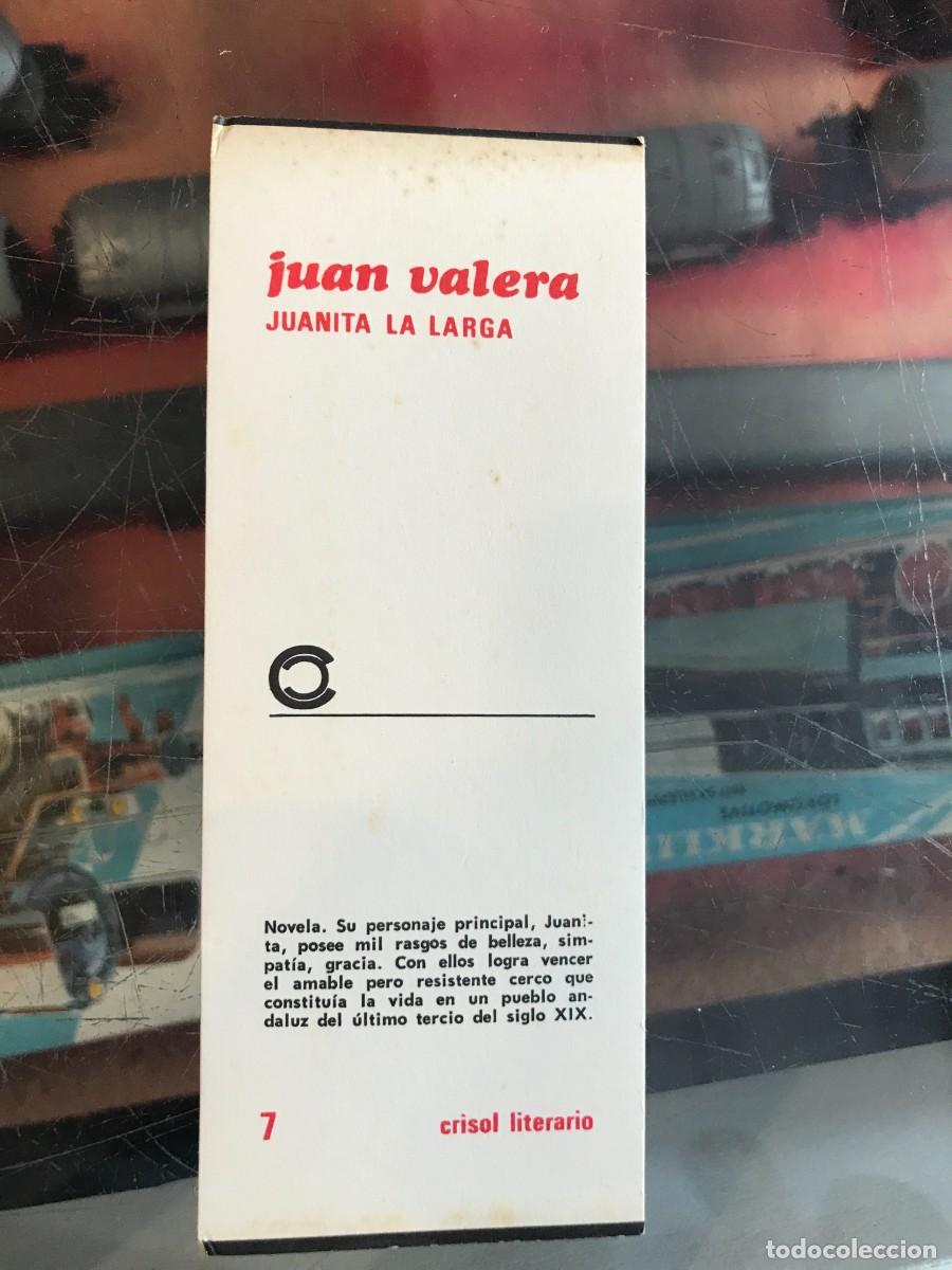 Otros art&iacute;culos de coleccionismo en papel: MARCAP&Aacute;GINAS. CRISOL LITERARIO. AGUILAR. JUAN VALERA