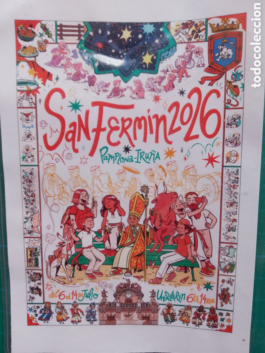 Otros art&iacute;culos de coleccionismo en papel: SANFERMINES 2026 . ACREDITACI&Oacute;N PRENSA TELEVISION . VALLADO . ENCIERRO . SAN FERMIN 26