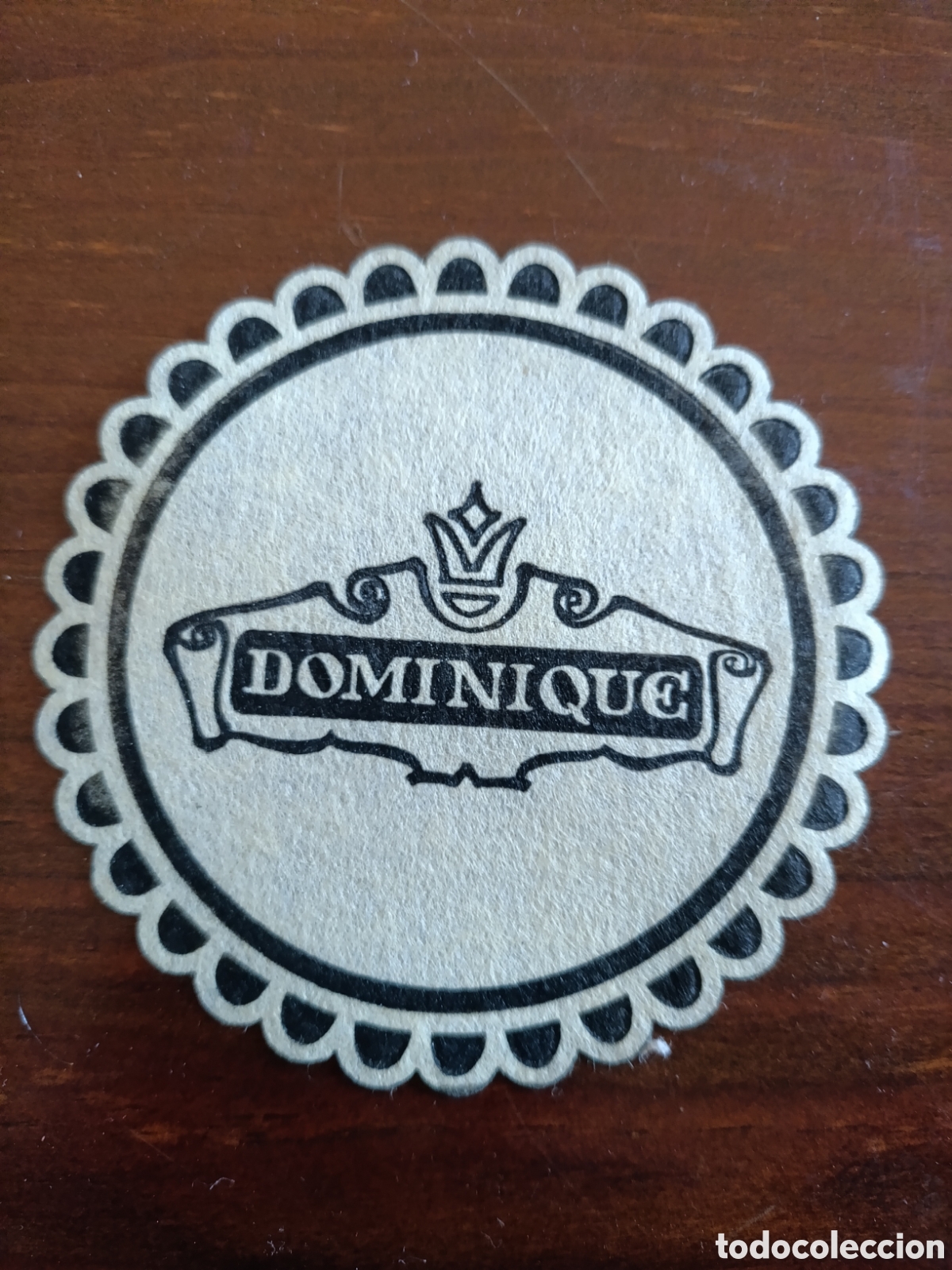 Otros art&iacute;culos de coleccionismo en papel: DOMINIQUE [ POSA-VASOS A&Ntilde;OS 50-60 ]