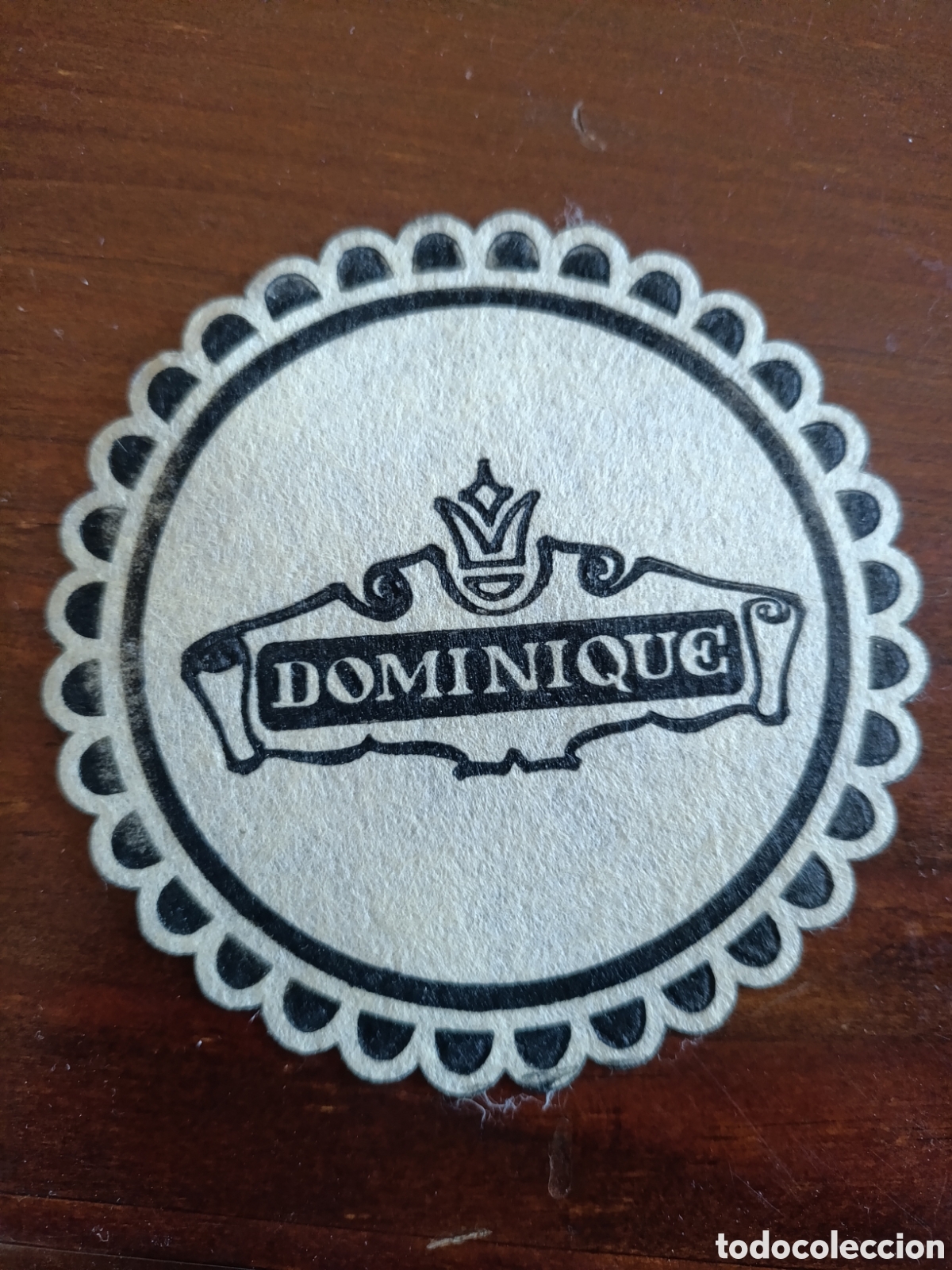 Otros art&iacute;culos de coleccionismo en papel: DOMINIQUE [ POSA-VASOS A&Ntilde;OS 50-60 ]