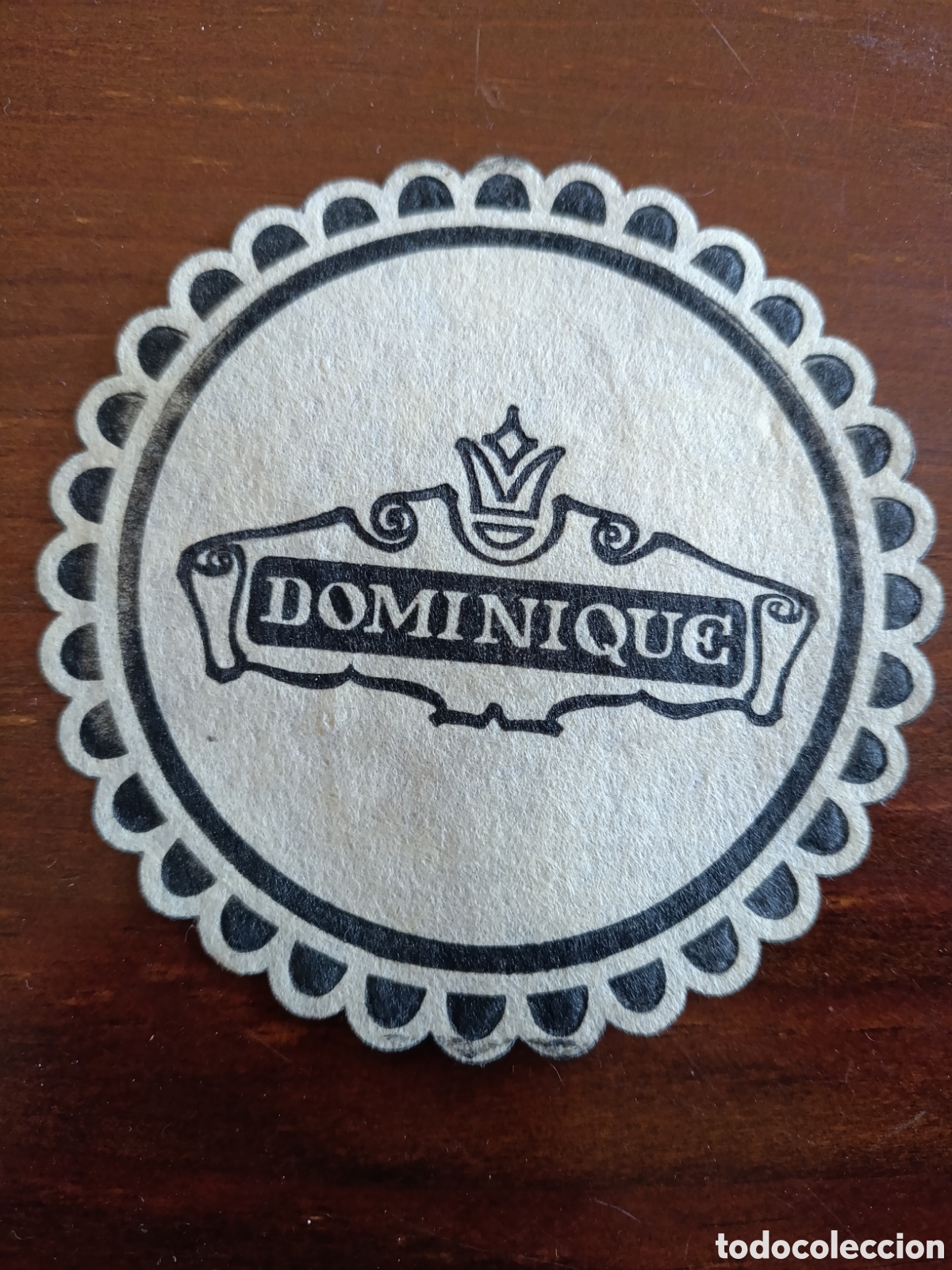 Otros art&iacute;culos de coleccionismo en papel: DOMINIQUE [ POSA-VASOS A&Ntilde;OS 50-60 ]