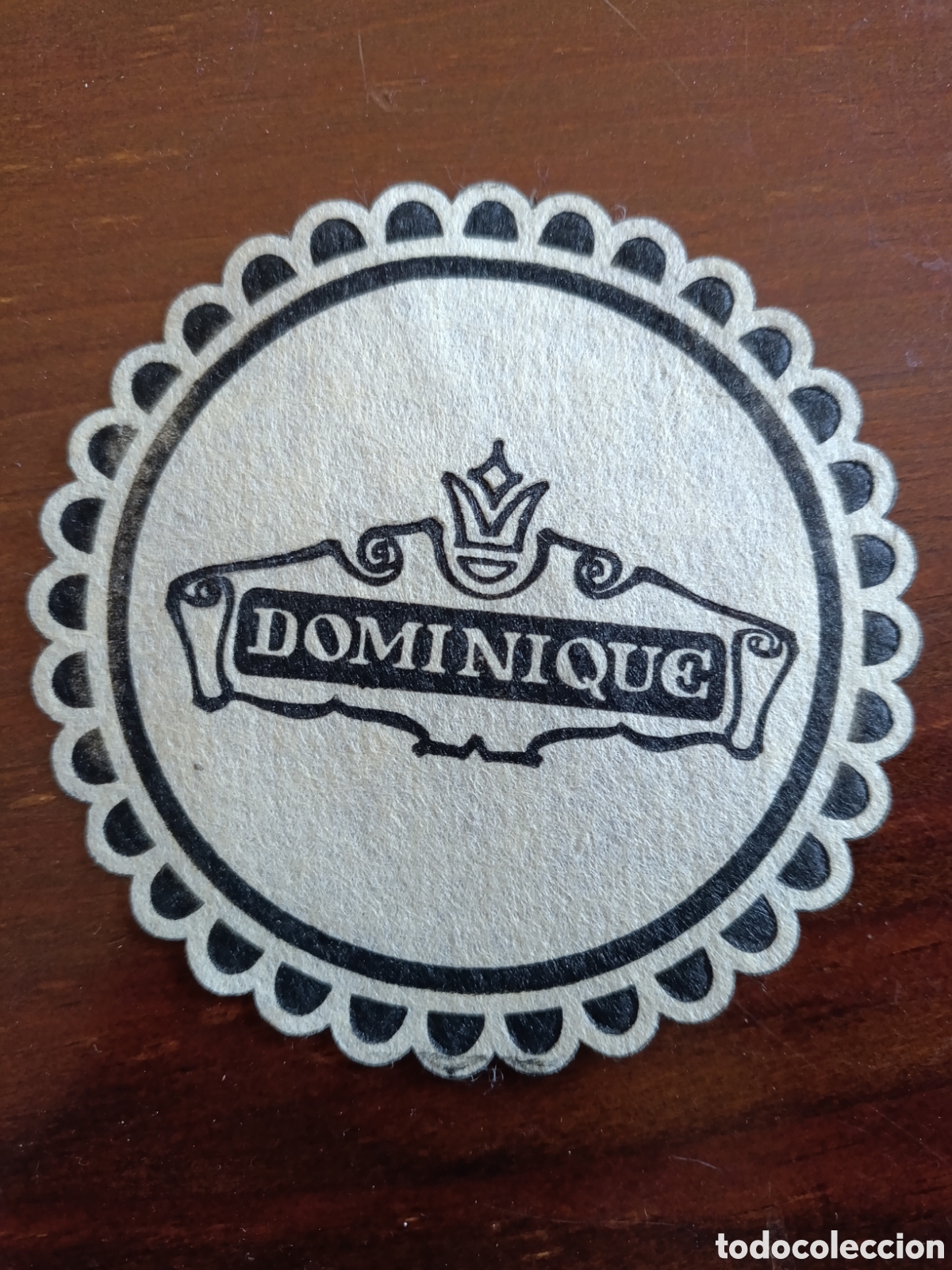 Otros art&iacute;culos de coleccionismo en papel: DOMINIQUE [ POSA-VASOS A&Ntilde;OS 50-60 ]