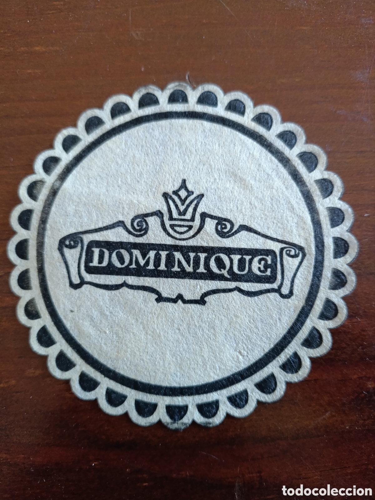 Otros art&iacute;culos de coleccionismo en papel: DOMINIQUE [ POSA-VASOS A&Ntilde;OS 50-60 ]
