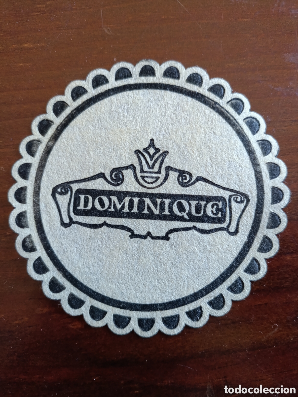 Otros art&iacute;culos de coleccionismo en papel: DOMINIQUE [ POSA-VASOS A&Ntilde;OS 50-60 ]
