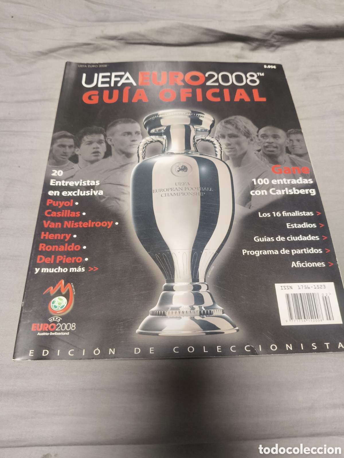 Otros art&iacute;culos de coleccionismo en papel: UEFA euro 2008 guia oficial