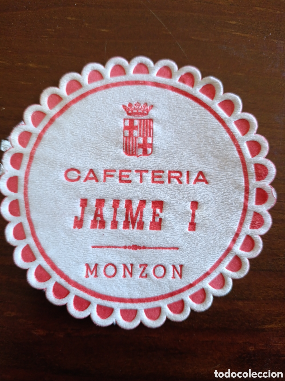 Otros art&iacute;culos de coleccionismo en papel: CAFETER&Iacute;A JAIME I MONZ&Oacute;N [ POSA-VASOS A&Ntilde;OS 50-60 ]