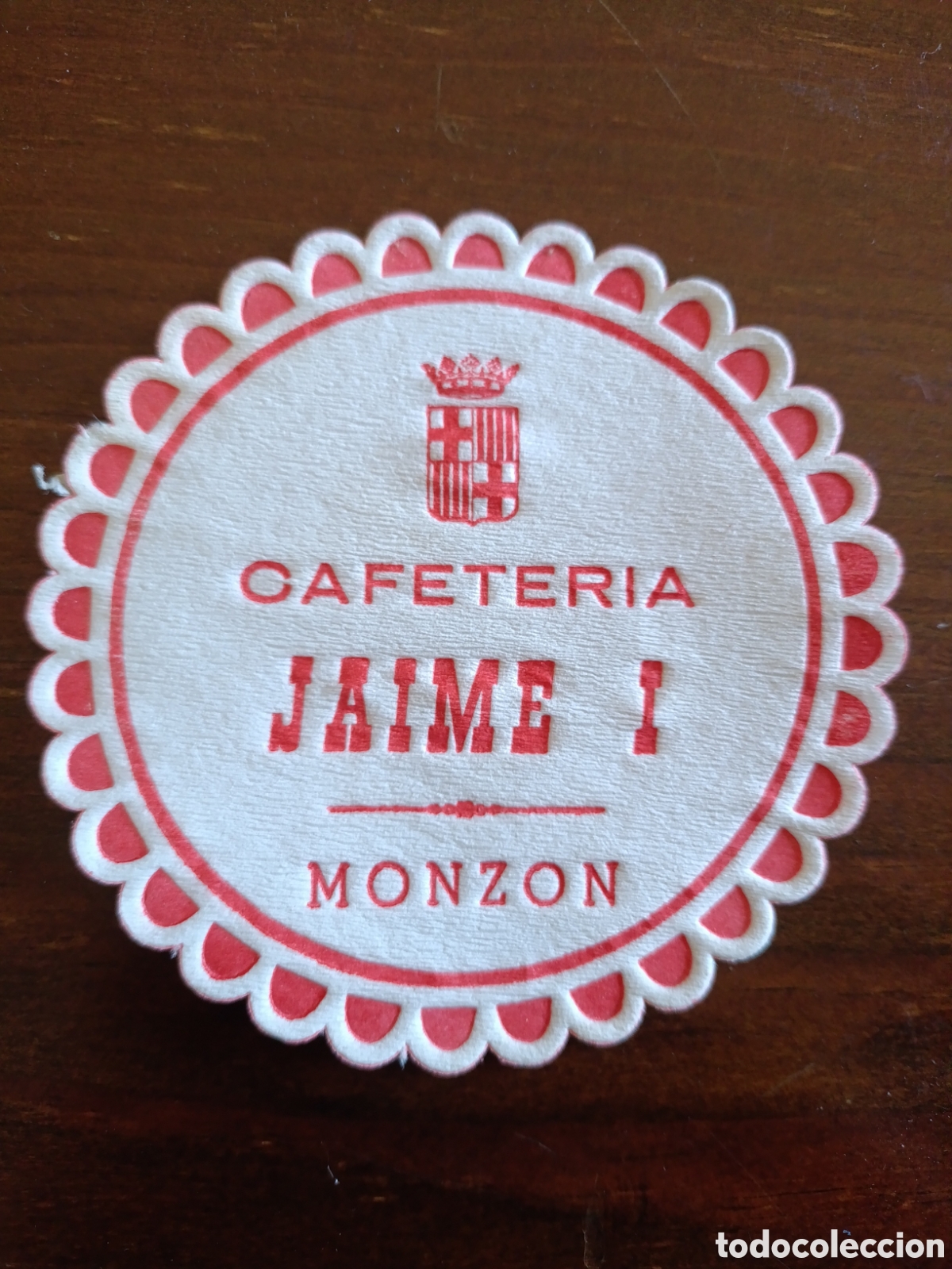 Otros art&iacute;culos de coleccionismo en papel: CAFETER&Iacute;A JAIME I MONZ&Oacute;N [ POSA-VASOS A&Ntilde;OS 50-60 ]