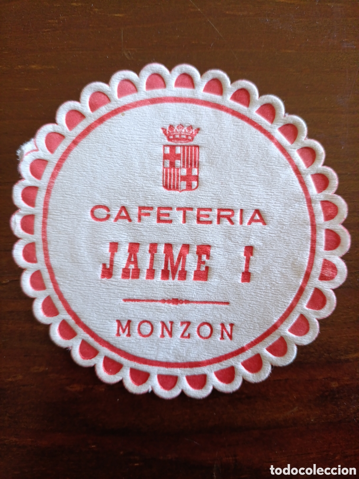 Otros art&iacute;culos de coleccionismo en papel: CAFETER&Iacute;A JAIME I MONZ&Oacute;N [ POSA-VASOS A&Ntilde;OS 50-60 ]