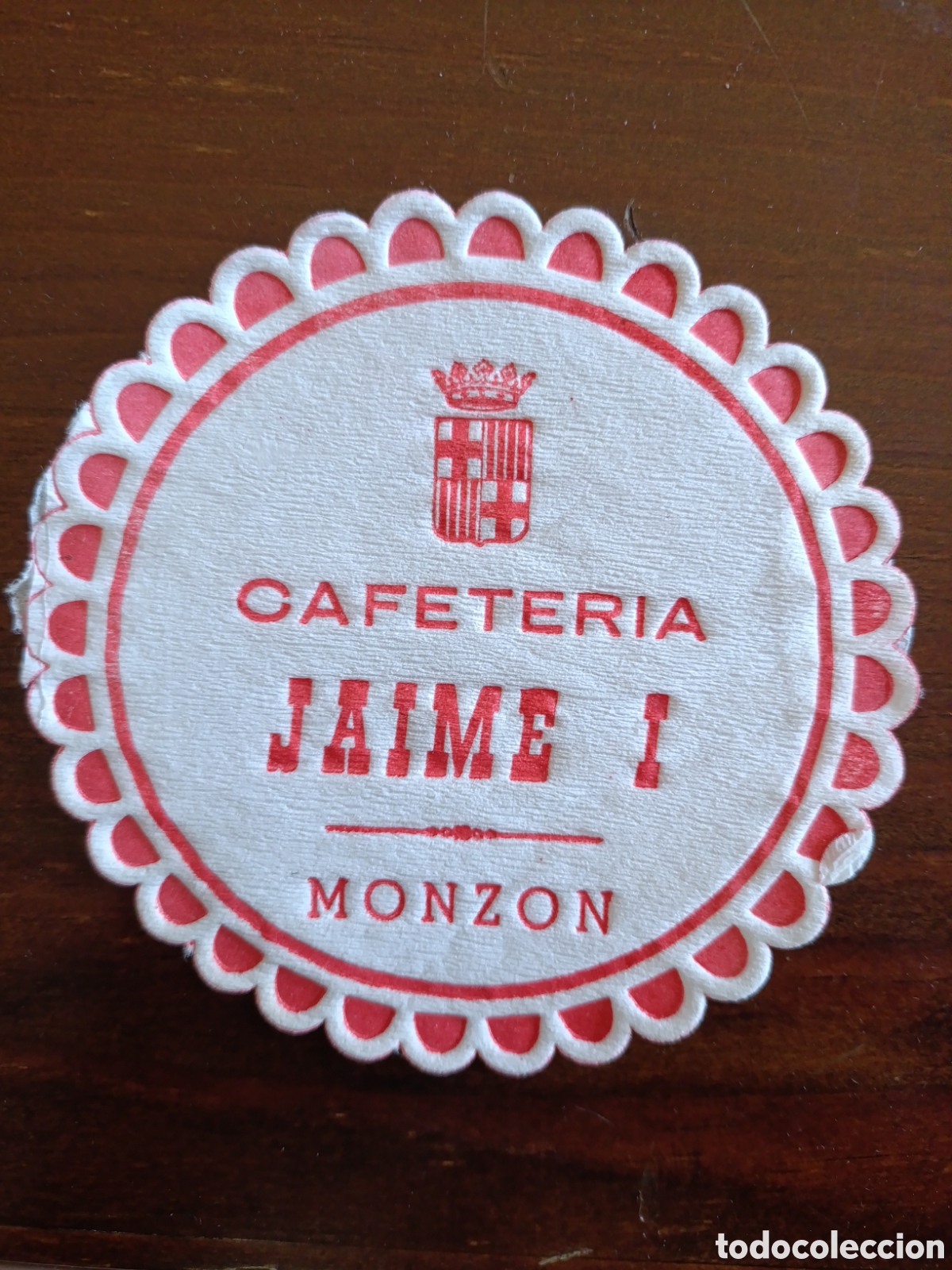 Otros art&iacute;culos de coleccionismo en papel: CAFETER&Iacute;A JAIME I MONZ&Oacute;N [ POSA-VASOS A&Ntilde;OS 50-60 ]