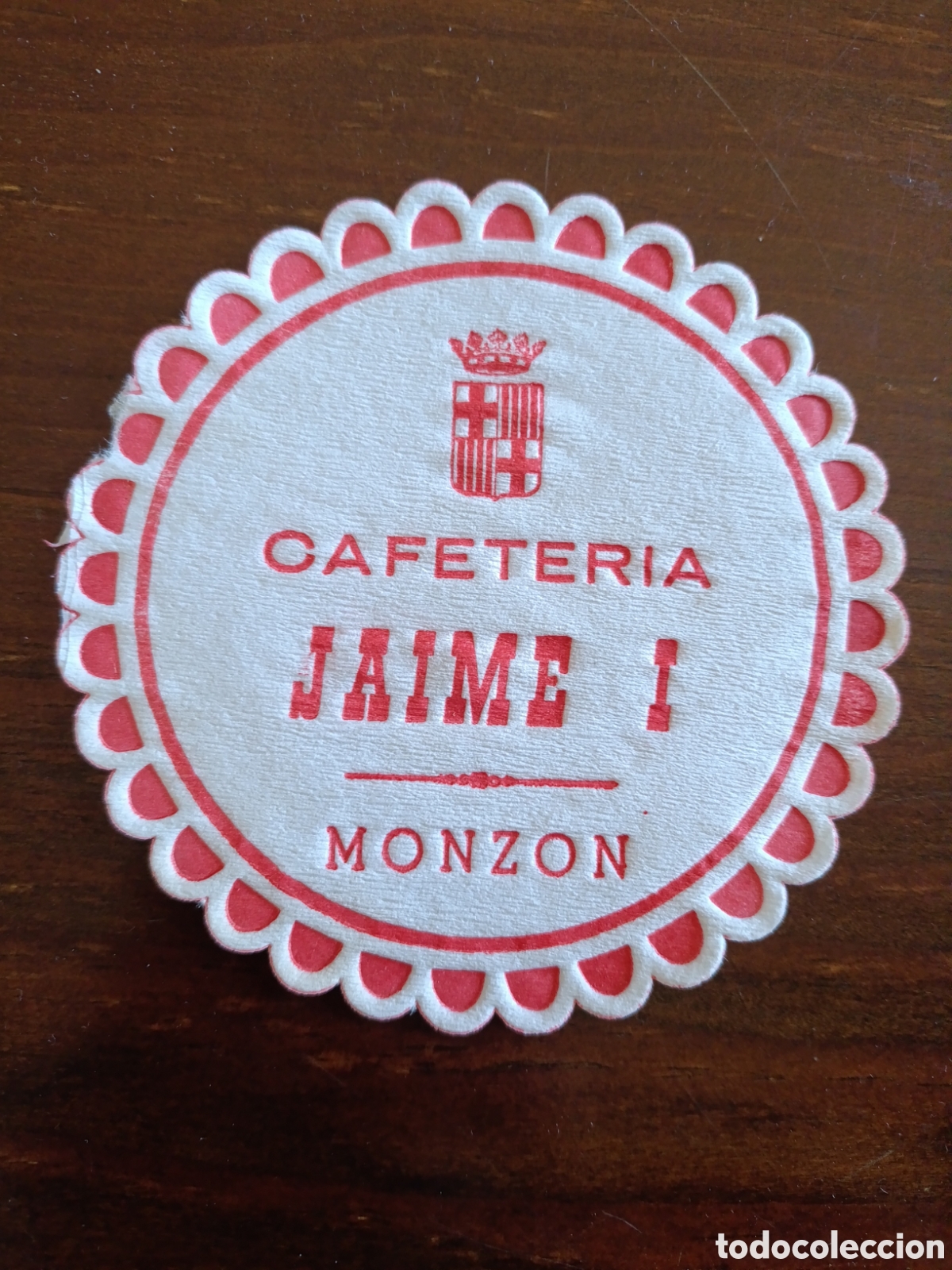 Otros art&iacute;culos de coleccionismo en papel: CAFETER&Iacute;A JAIME I MONZ&Oacute;N [ POSA-VASOS A&Ntilde;OS 50-60 ]