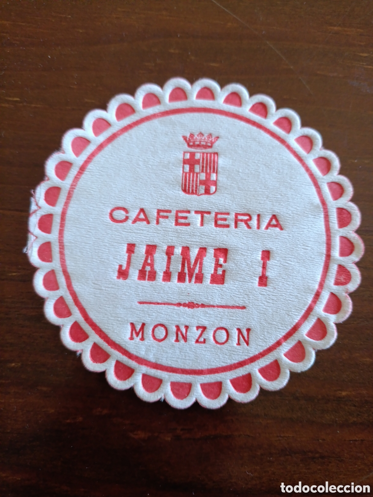Otros art&iacute;culos de coleccionismo en papel: CAFETER&Iacute;A JAIME I MONZ&Oacute;N [ POSA-VASOS A&Ntilde;OS 50-60 ]