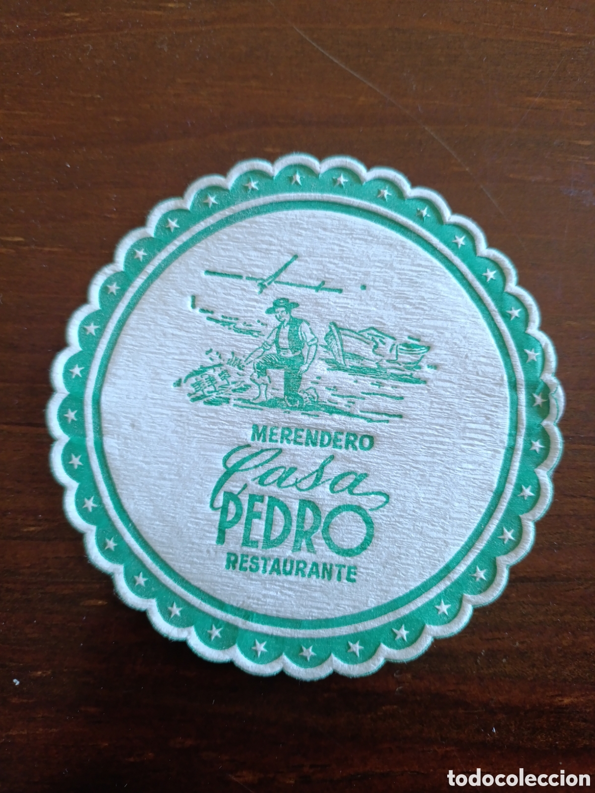 Otros art&iacute;culos de coleccionismo en papel: MERENDERO PASA PEDRO RESTAURANTE [ POSA-VASOS A&Ntilde;OS 50-60 ]