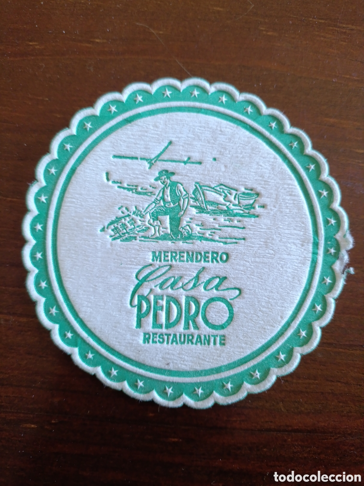 Otros art&iacute;culos de coleccionismo en papel: MERENDERO PASA PEDRO RESTAURANTE [ POSA-VASOS A&Ntilde;OS 50-60 ]