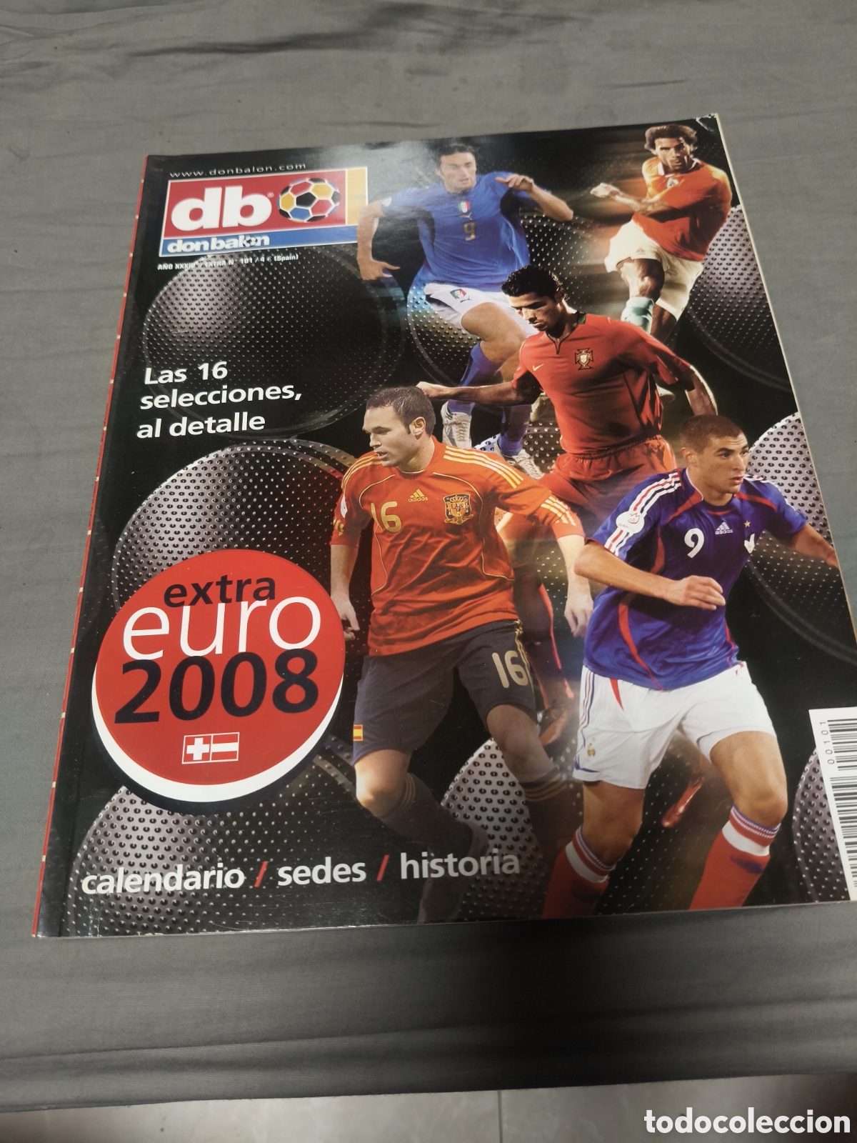 Otros art&iacute;culos de coleccionismo en papel: Don bal&oacute;n extra euro 2008