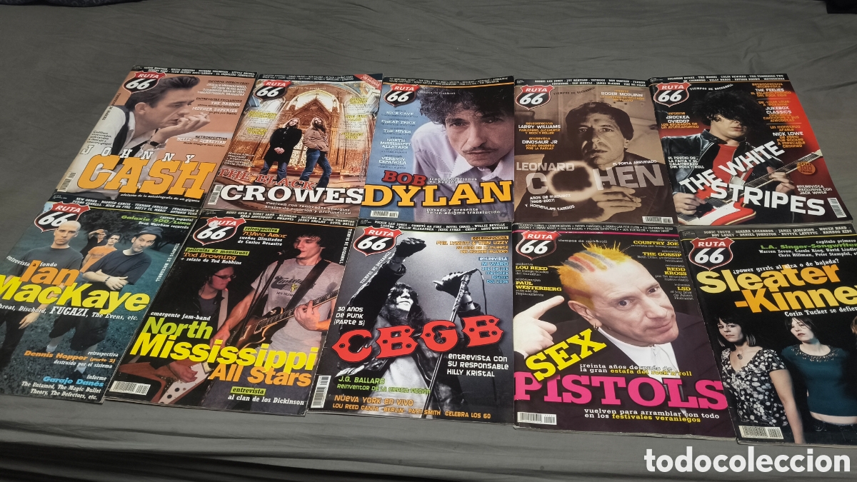 Otros art&iacute;culos de coleccionismo en papel: Lote 10 revistas ruta 66