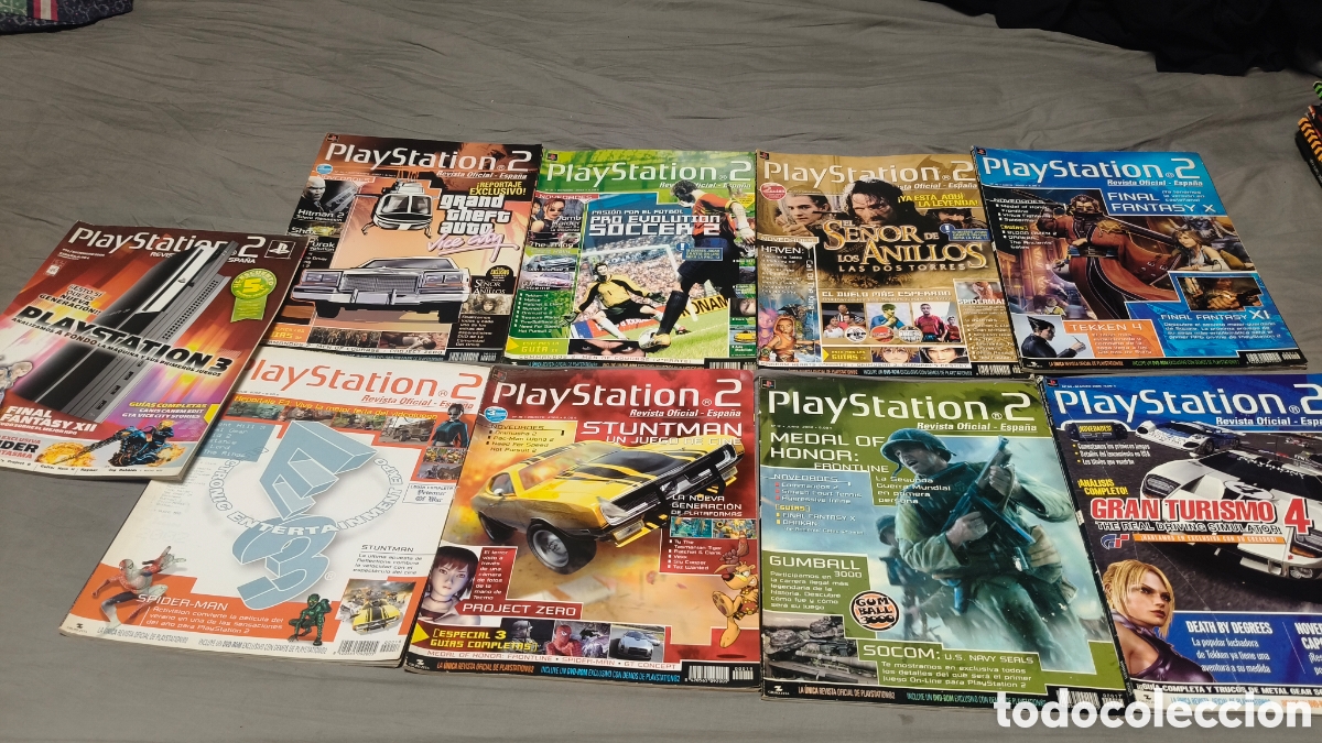Otros art&iacute;culos de coleccionismo en papel: Lote 9 revistas play station 2