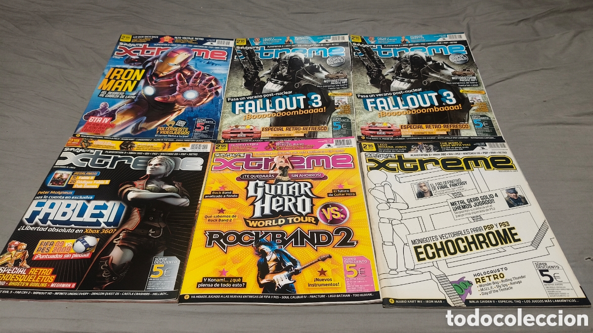 Otros art&iacute;culos de coleccionismo en papel: Lote 6 revistas superjuegos xtreme