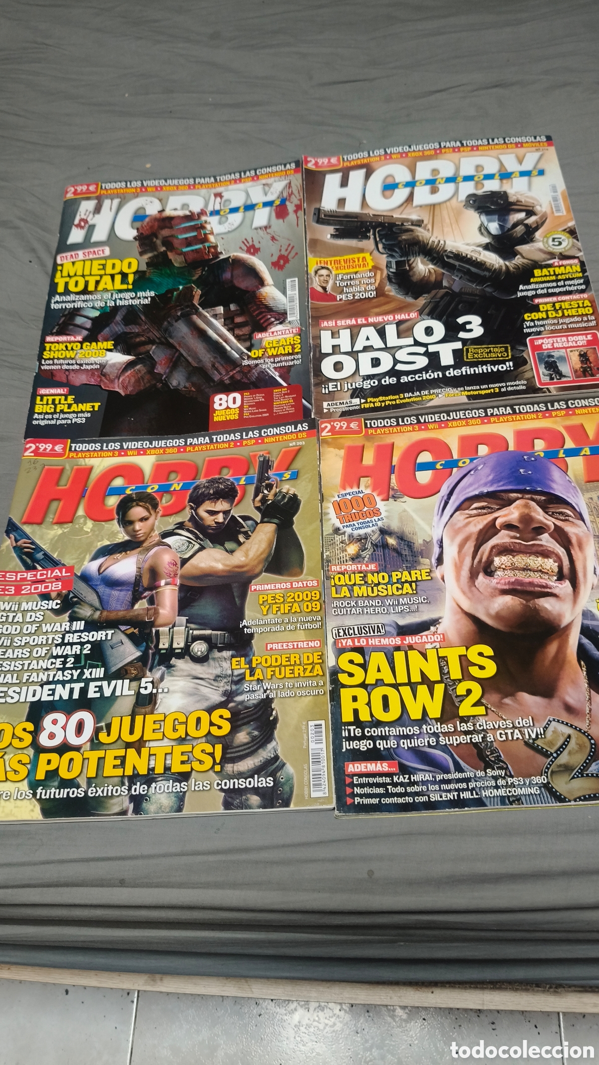 Otros art&iacute;culos de coleccionismo en papel: Lote 4 revistas hobby consolas