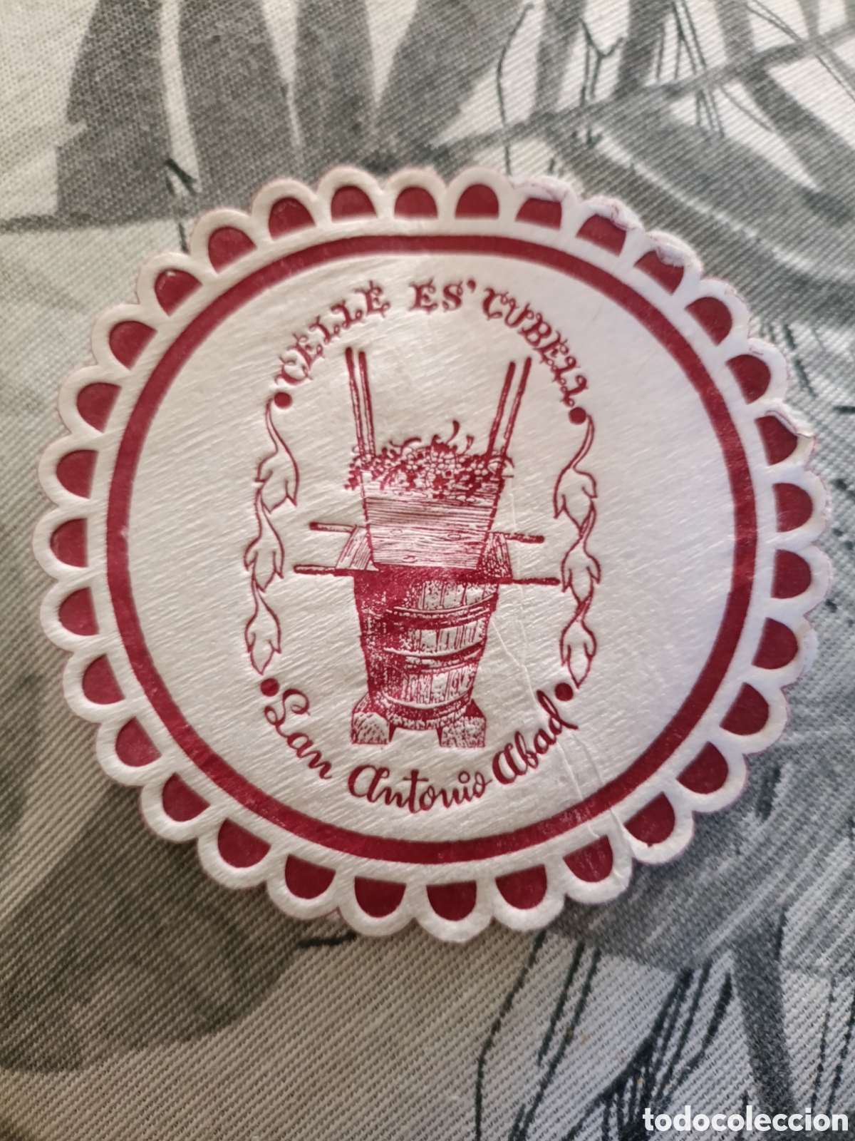Otros art&iacute;culos de coleccionismo en papel: Calle es cubel San Antonio abad [ POSA-VASOS A&Ntilde;OS 50-60 ]