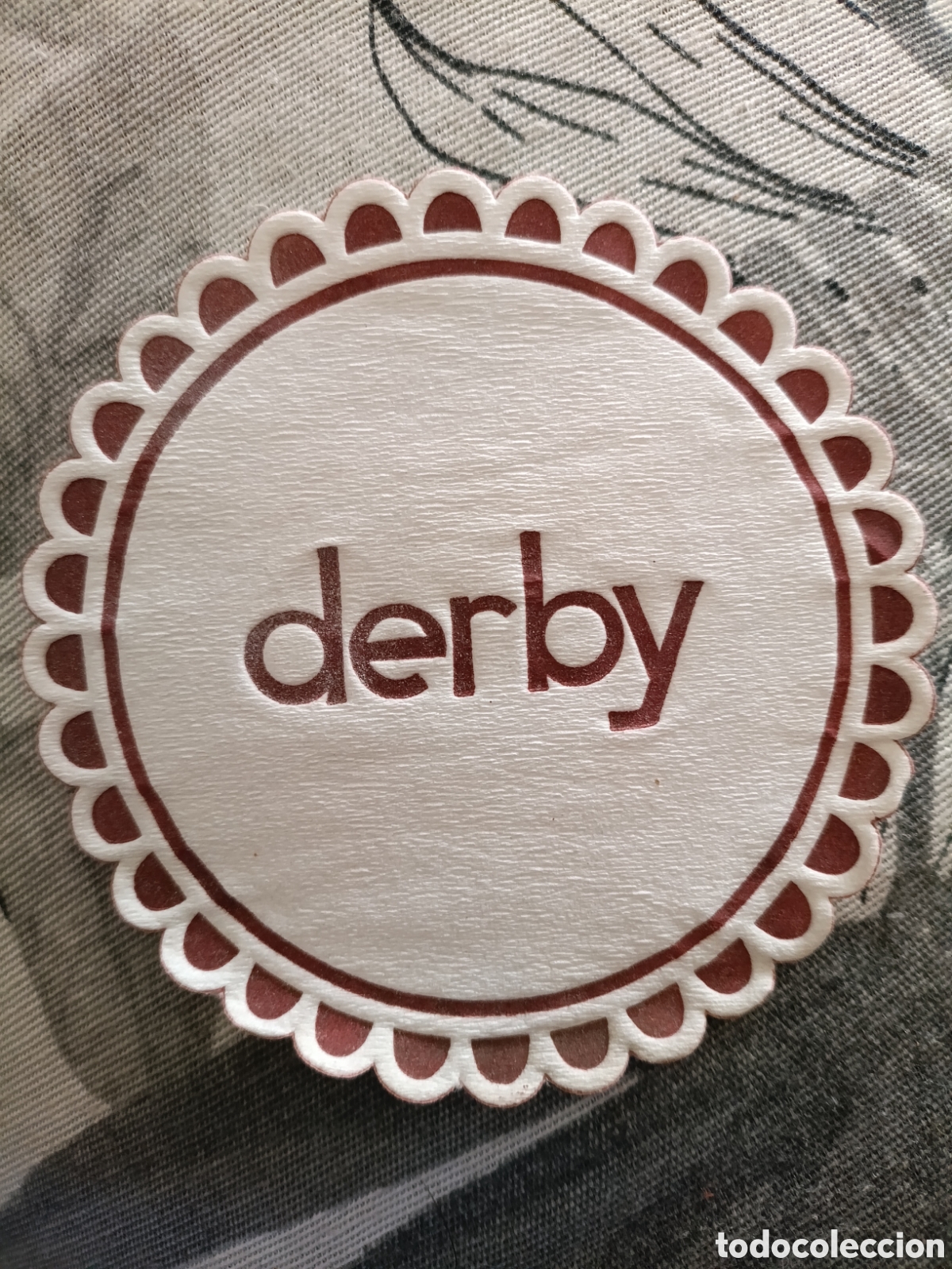Otros art&iacute;culos de coleccionismo en papel: DERBY [ POSA-VASOS A&Ntilde;OS 50-60 ]