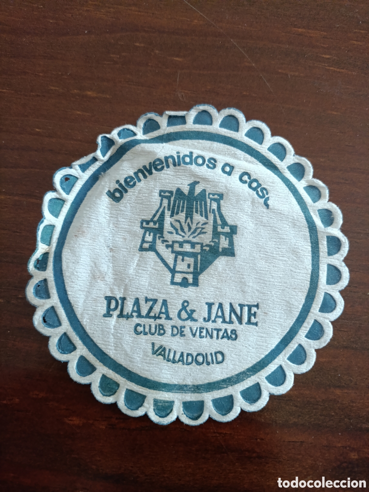 Otros art&iacute;culos de coleccionismo en papel: BIENVENIDO A CASA PLAZA Y JANE CLUB DE VENTAS VALLADOLID [ POSA-VASOS A&Ntilde;OS 50-60 ]