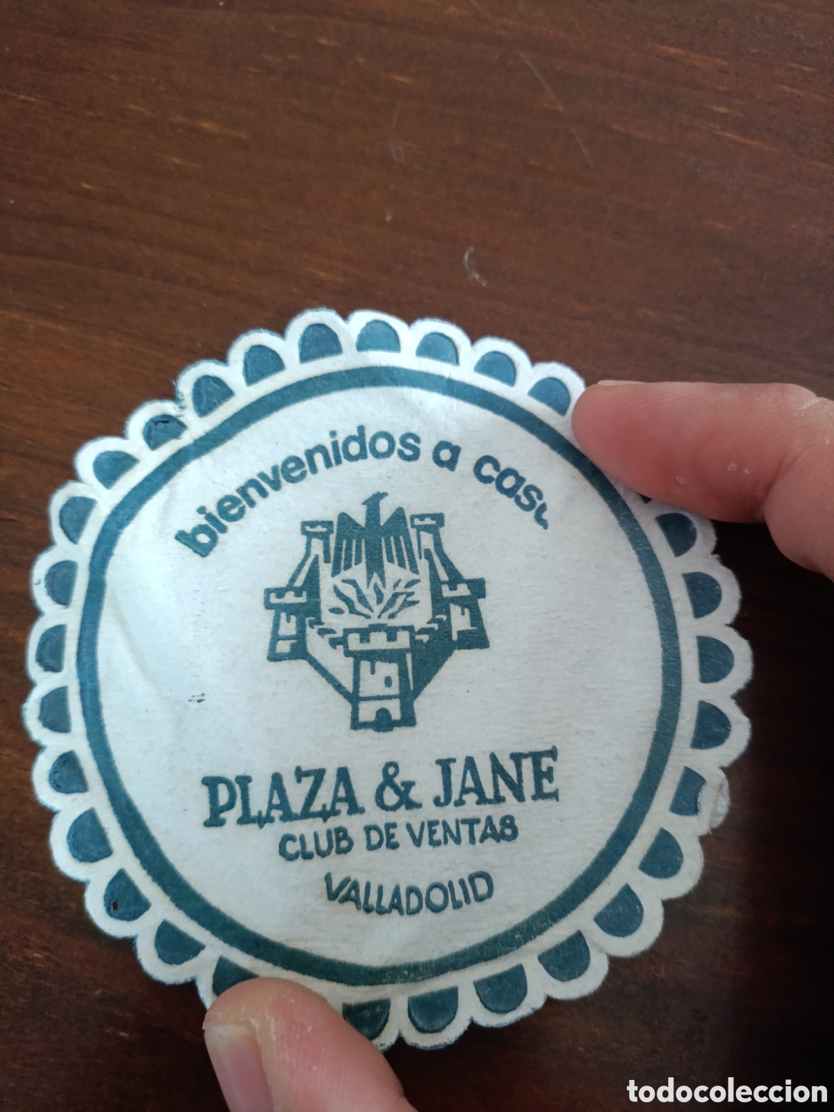 Otros art&iacute;culos de coleccionismo en papel: BIENVENIDO A CASA PLAZA Y JANE CLUB DE VENTAS VALLADOLID [ POSA-VASOS A&Ntilde;OS 50-60 ]
