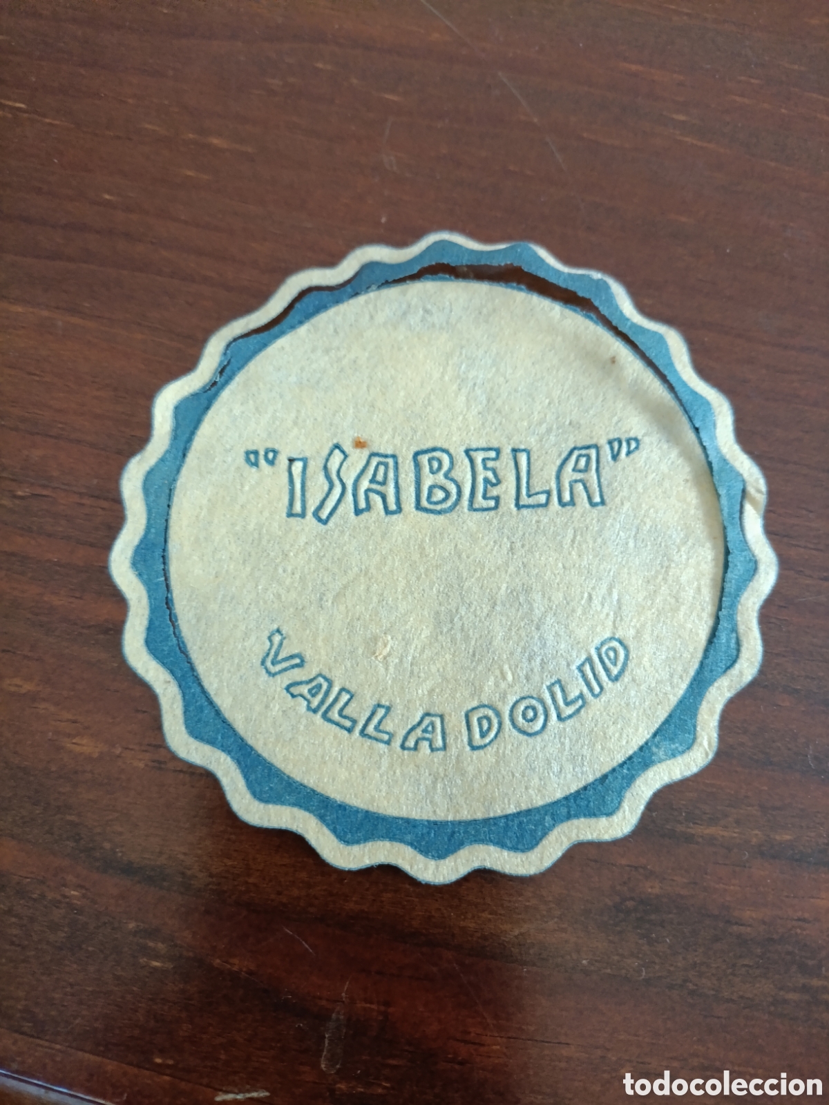 Otros art&iacute;culos de coleccionismo en papel: ISABELA VALLADOLID [ POSA-VASOS A&Ntilde;OS 50-60 ]
