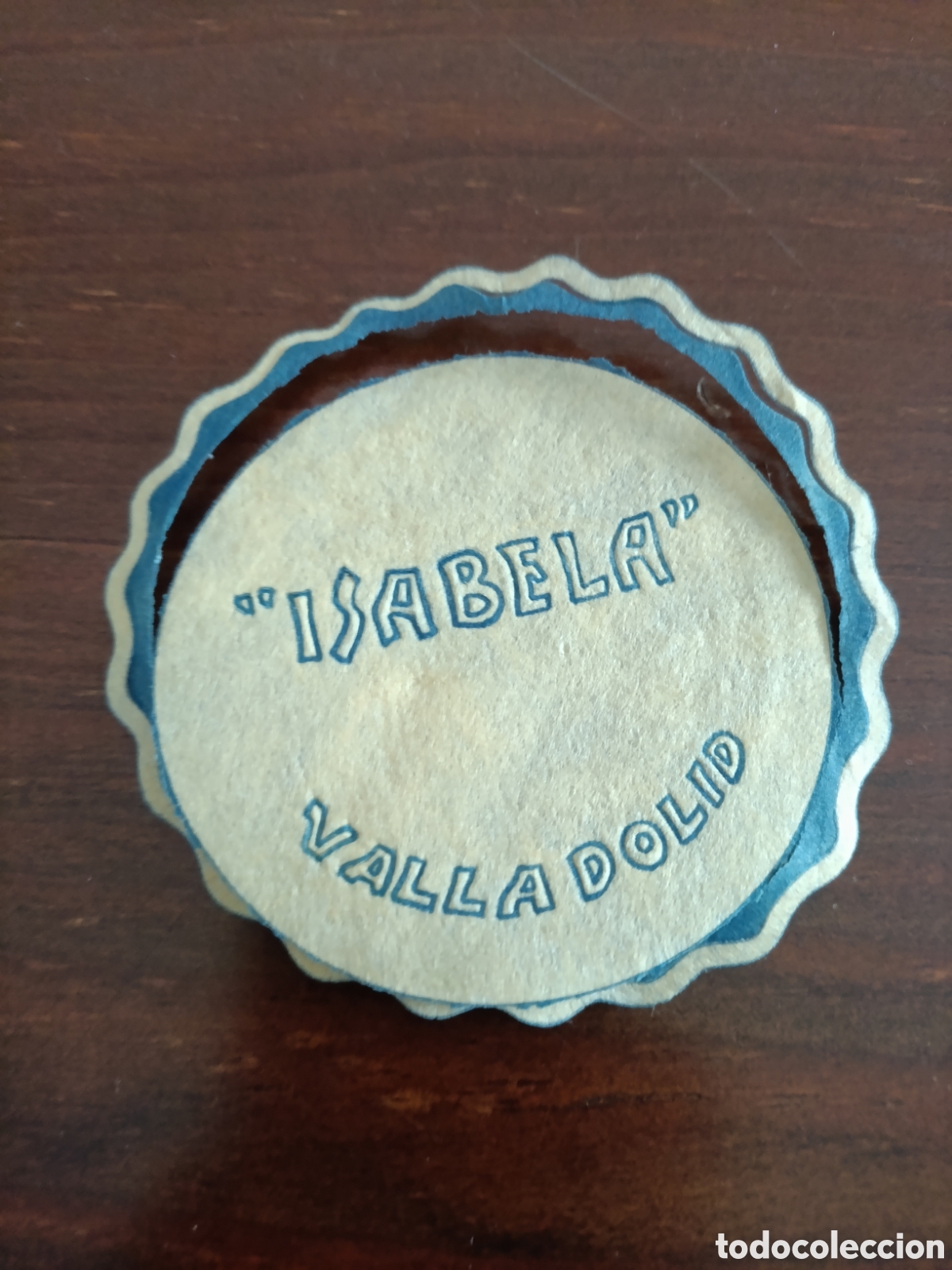 Otros art&iacute;culos de coleccionismo en papel: ISABELA VALLADOLID [ POSA-VASOS A&Ntilde;OS 50-60 ]