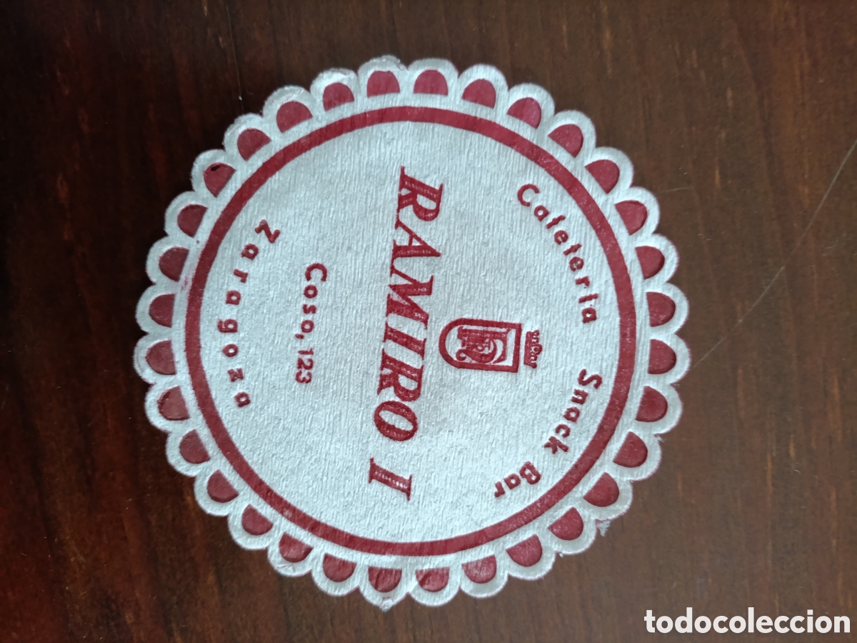 Otros art&iacute;culos de coleccionismo en papel: CAFETER&Iacute;A SNACKBANK RAMIRO 1 ZARAGOZA [ VASOS A&Ntilde;OS 50-60 ]