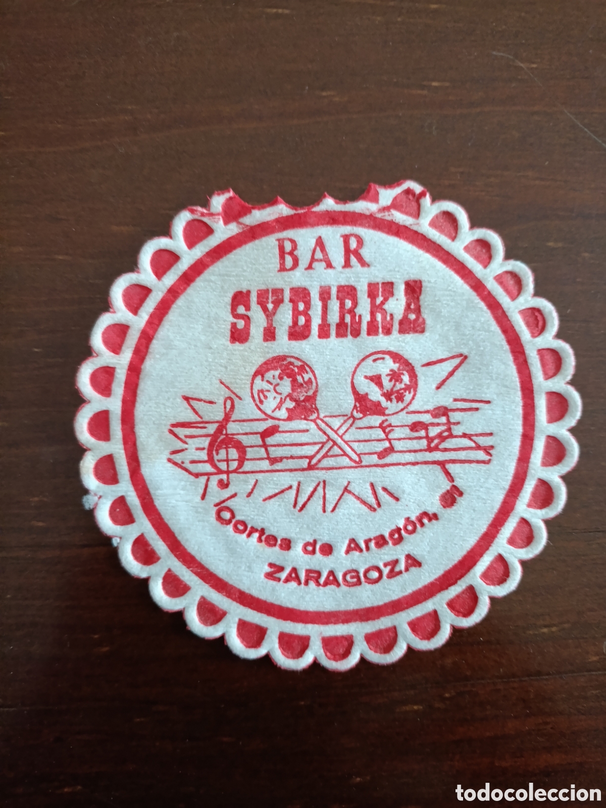 Otros art&iacute;culos de coleccionismo en papel: BAR ESQUIVIRCA CORTES DE ARAG&Oacute;N EN ZARAGOZA [ VASOS A&Ntilde;OS 50-60 ]