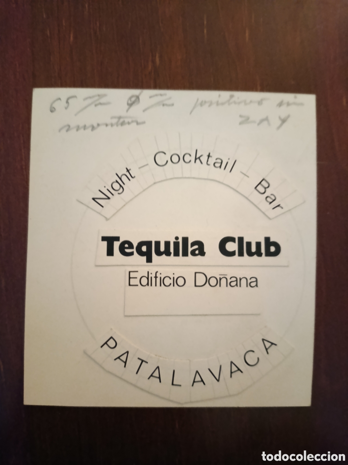 Otros art&iacute;culos de coleccionismo en papel: TEQUILA CLUB EDIFICIO DO&Ntilde;ANA PATALAVACA [ ETIQUETA A&Ntilde;OS 50-60 )