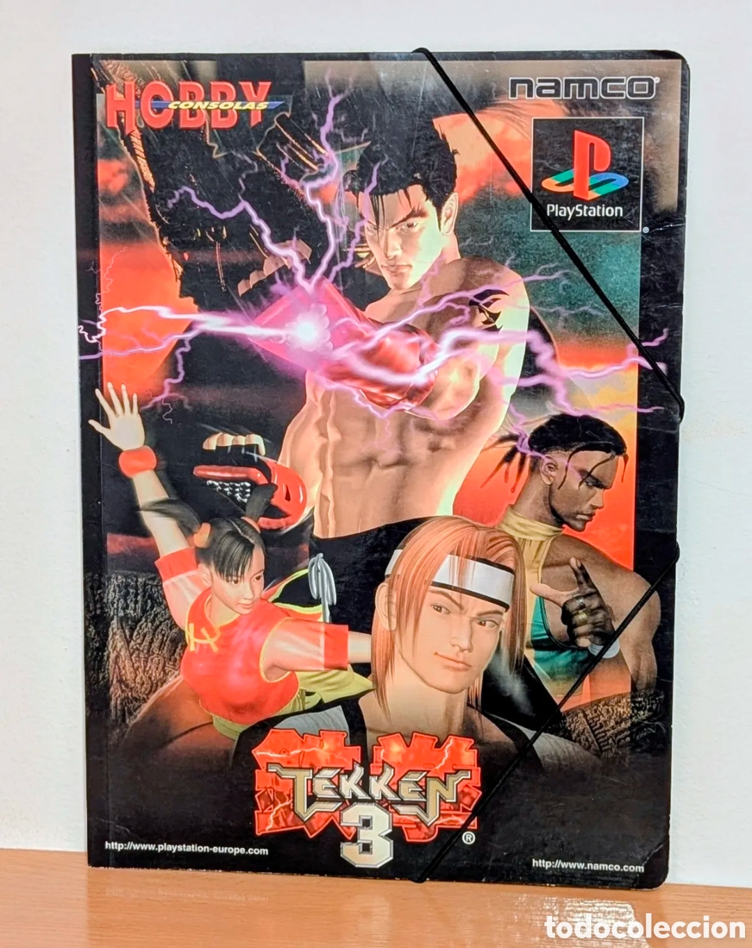 Otros art&iacute;culos de coleccionismo en papel: Carpeta Tekken 3 PlayStation Hobby Consolas