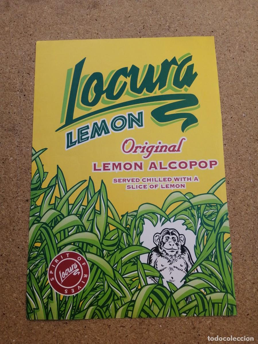 Otros art&iacute;culos de coleccionismo en papel: ANUNCIO. LOCURA LEMON