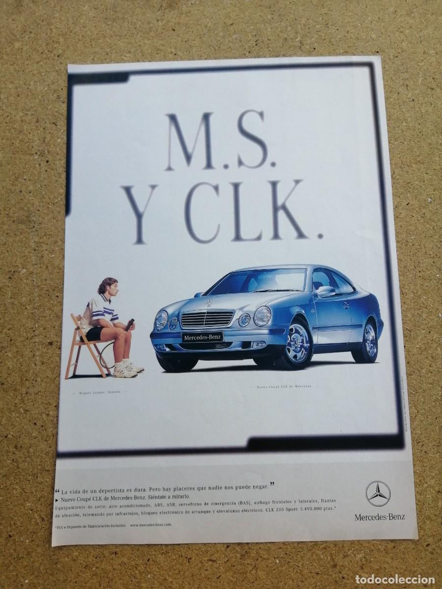 Otros art&iacute;culos de coleccionismo en papel: ANUNCIO. MERCEDES BENZ CLK