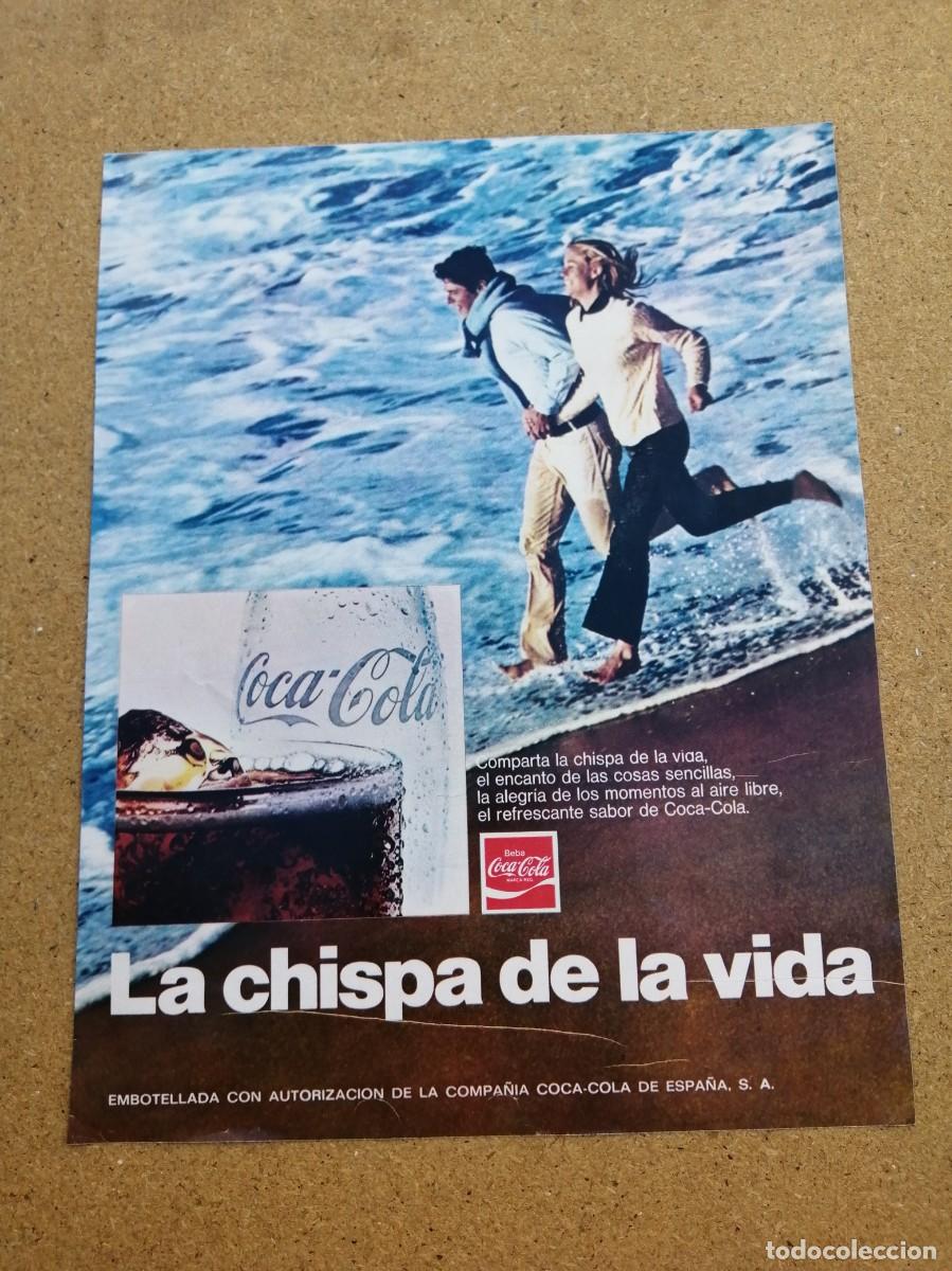 Otros art&iacute;culos de coleccionismo en papel: ANUNCIO. COCA COLA LA CHISPA DE LA VIDA