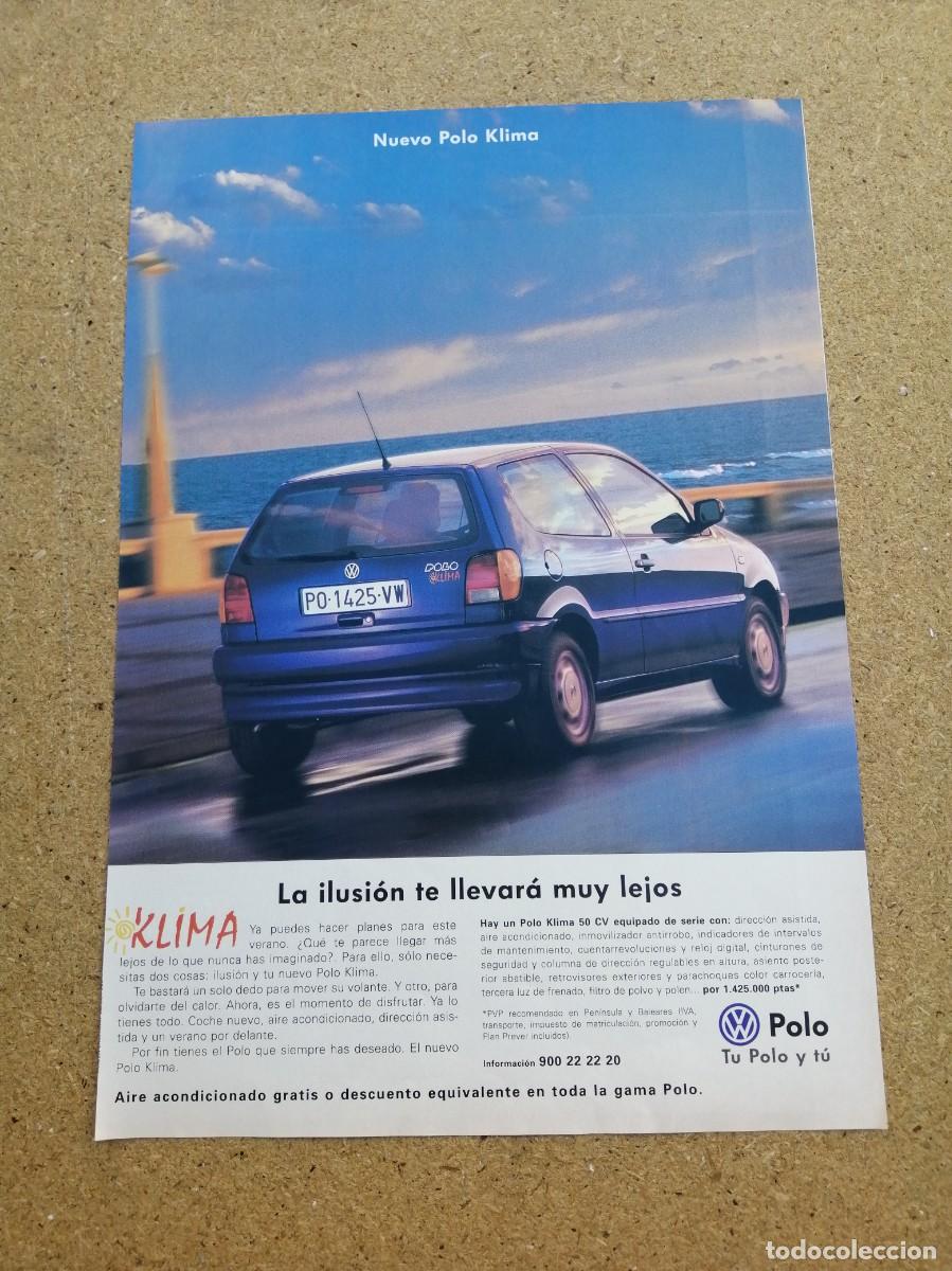 Otros art&iacute;culos de coleccionismo en papel: ANUNCIO. VOLKSWAGEN POLO
