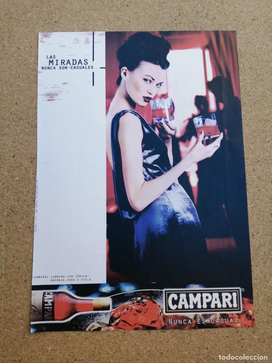 Otros art&iacute;culos de coleccionismo en papel: ANUNCIO. CAMPARI....