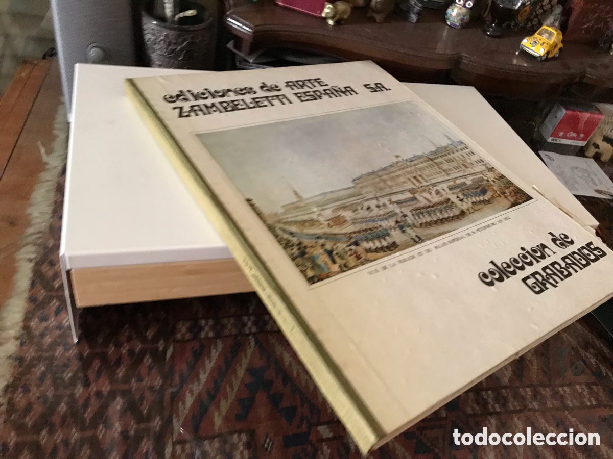 Otros art&iacute;culos de coleccionismo en papel: Carpeta de ediciones de arte Zambeletti Espa&ntilde;a. Colecci&oacute;n de grabados