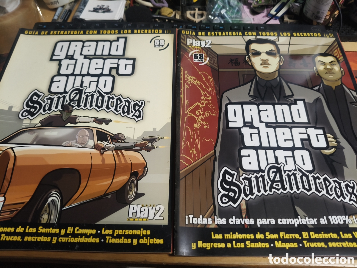 Otros art&iacute;culos de coleccionismo en papel: Gu&iacute;as de estrategia grand theft auto san Andreas