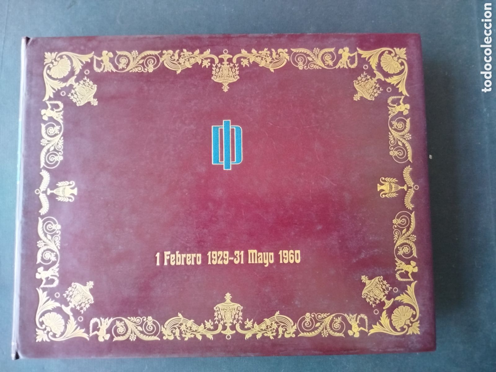 Otros art&iacute;culos de coleccionismo en papel: LIBRO DE FIRMAS CONMEMORATIVO DE LA TRAYECTORIA LABORAL DE UN DIRECTIVO DE IBERDUERO. 1929-1960