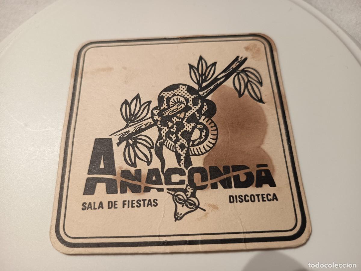 Otros art&iacute;culos de coleccionismo en papel: POSAVASOS DISCOTECA ANACONDA-BARACALDO-VIZCAYA