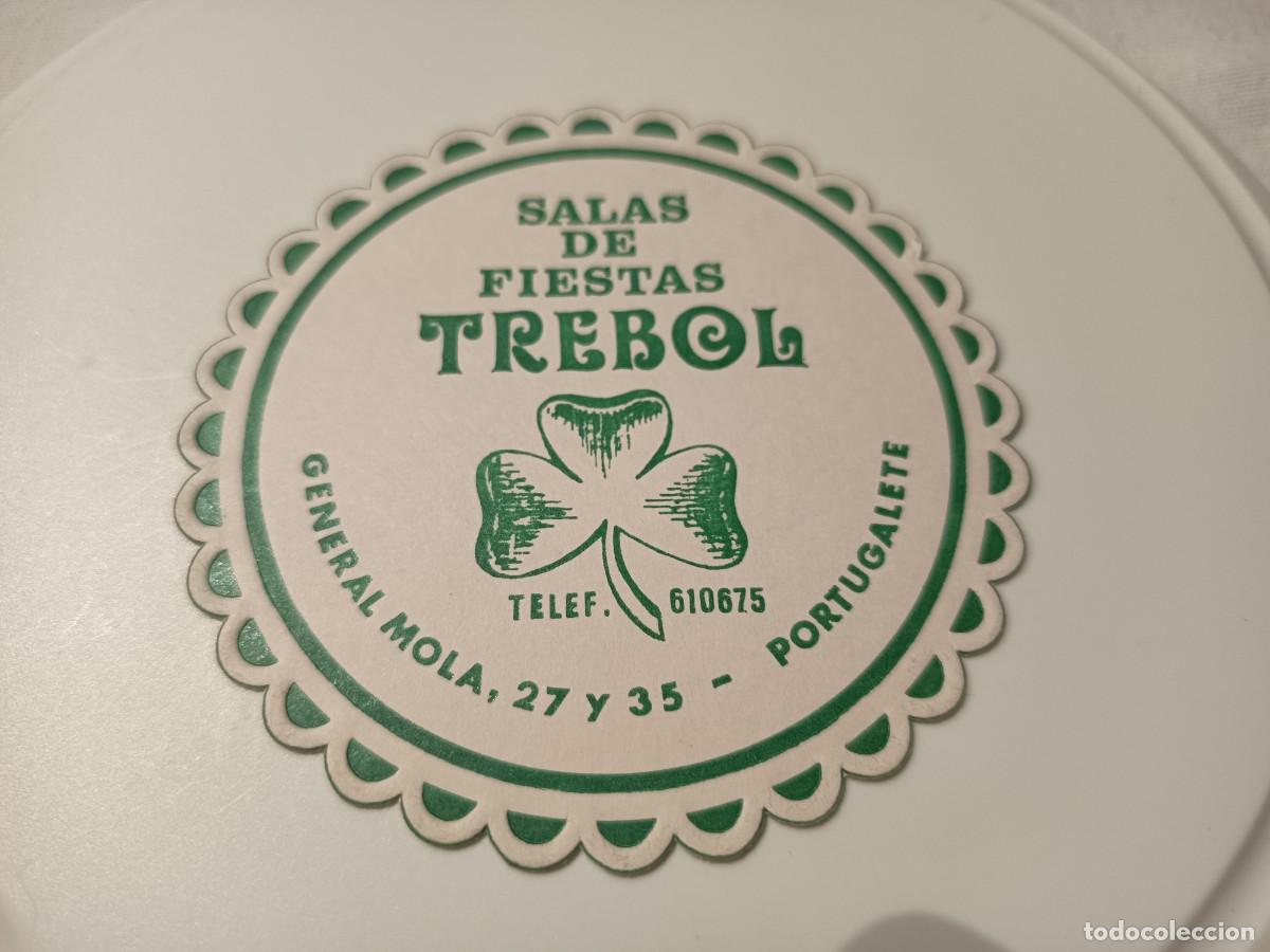 Otros art&iacute;culos de coleccionismo en papel: POSAVASOS SALA DE FIESTAS TREBOL-PORTUGALETE-VIZCAYA