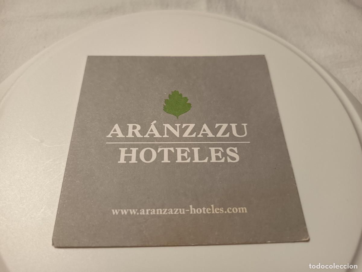 Otros art&iacute;culos de coleccionismo en papel: POSAVASOS HOTELES ARANZAZU-VIZCAYA