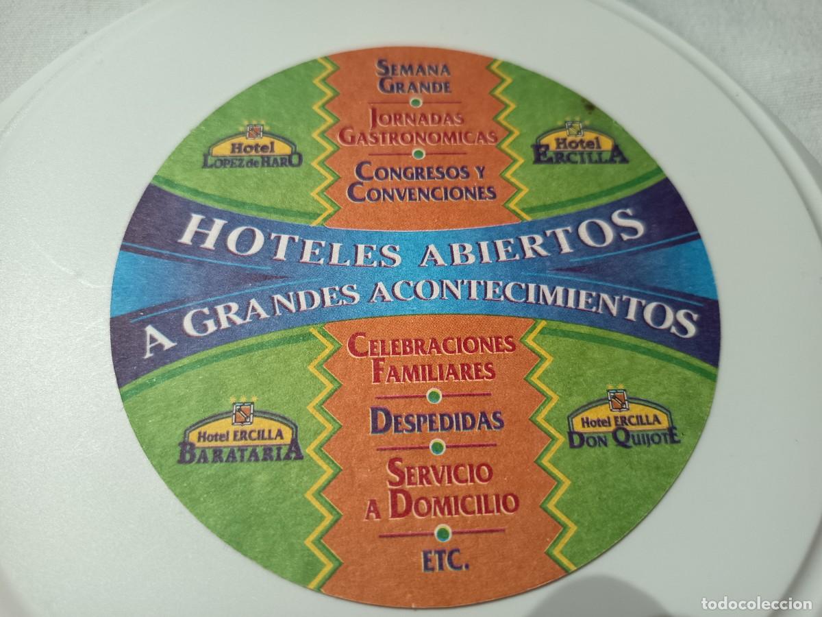Otros art&iacute;culos de coleccionismo en papel: POSAVASOS BOITE BOCACCIO-HOTEL ERCILLA -BILBAO-VIZCAYA