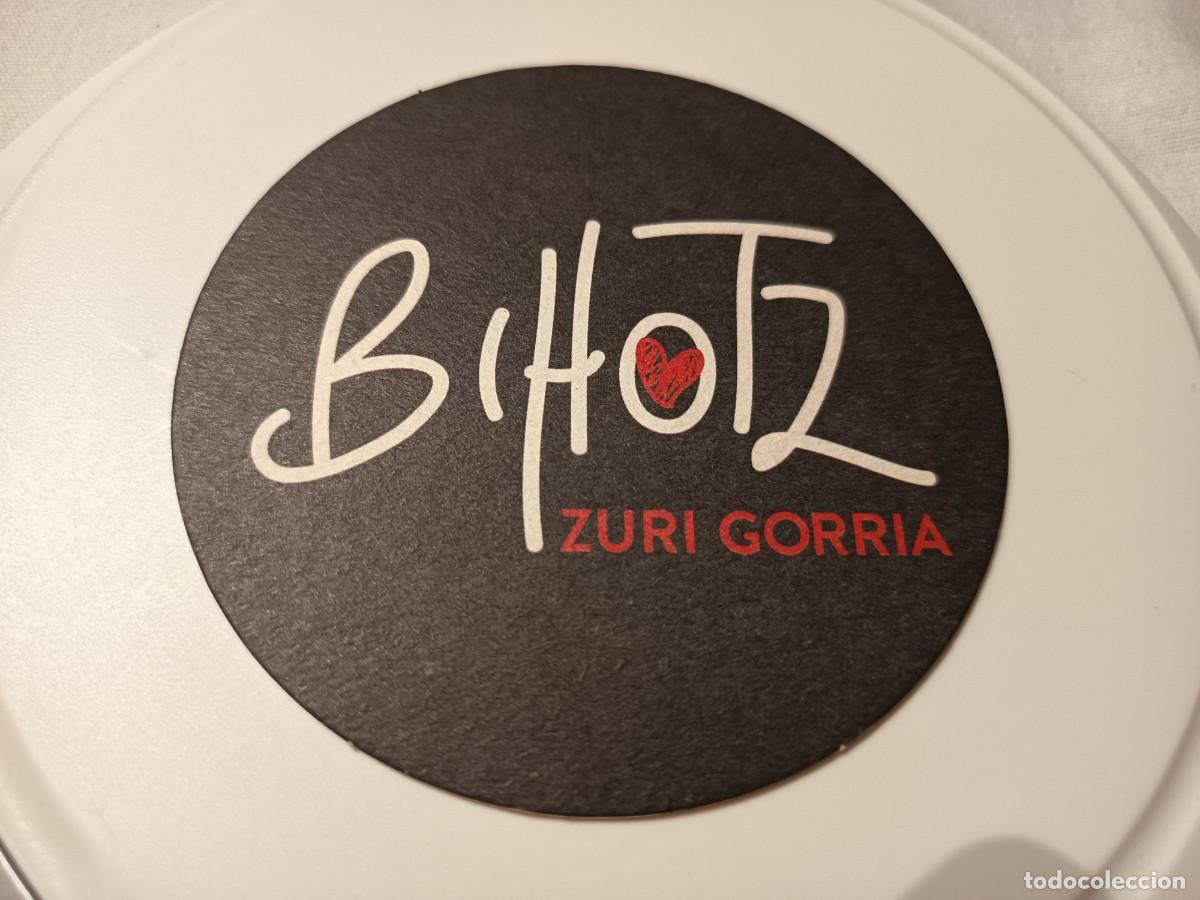 Otros art&iacute;culos de coleccionismo en papel: POSAVASOS PUB BIHOTZ ZURRI GORRIA-BILBAO-VIZCAYA