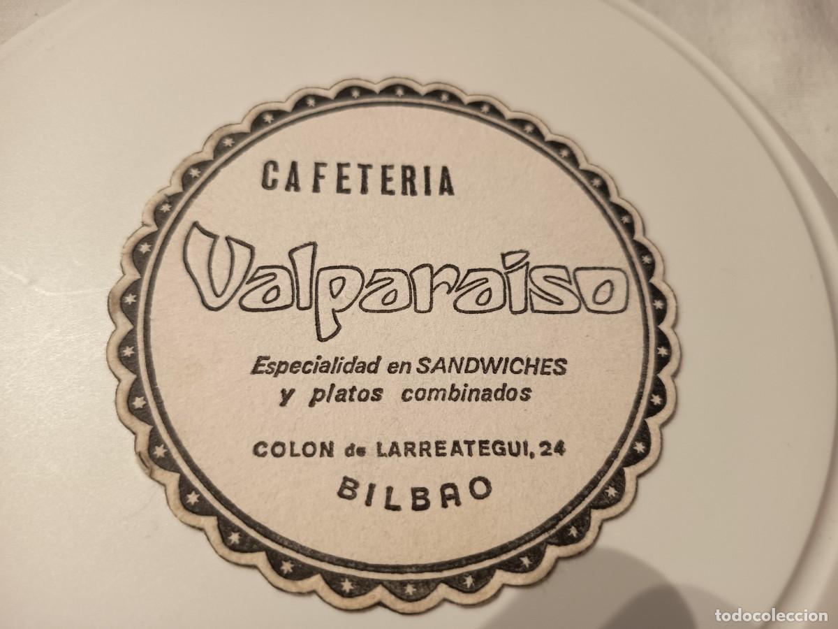 Otros art&iacute;culos de coleccionismo en papel: POSAVASOS CAFETERIA VALPARAISO-BILBAO-VIZCAYA