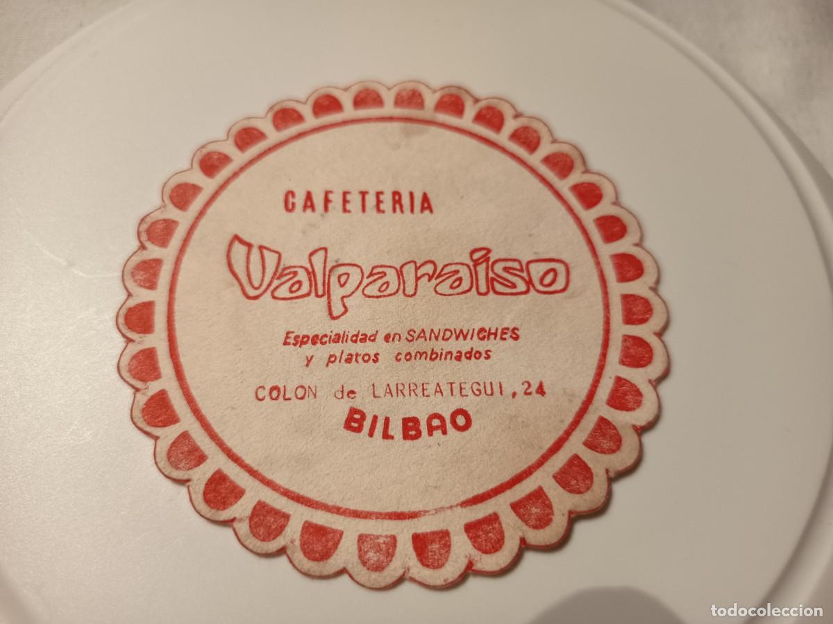 Otros art&iacute;culos de coleccionismo en papel: POSAVASOS CAFETERIA VALPARAISO-BILBAO-VIZCAYA