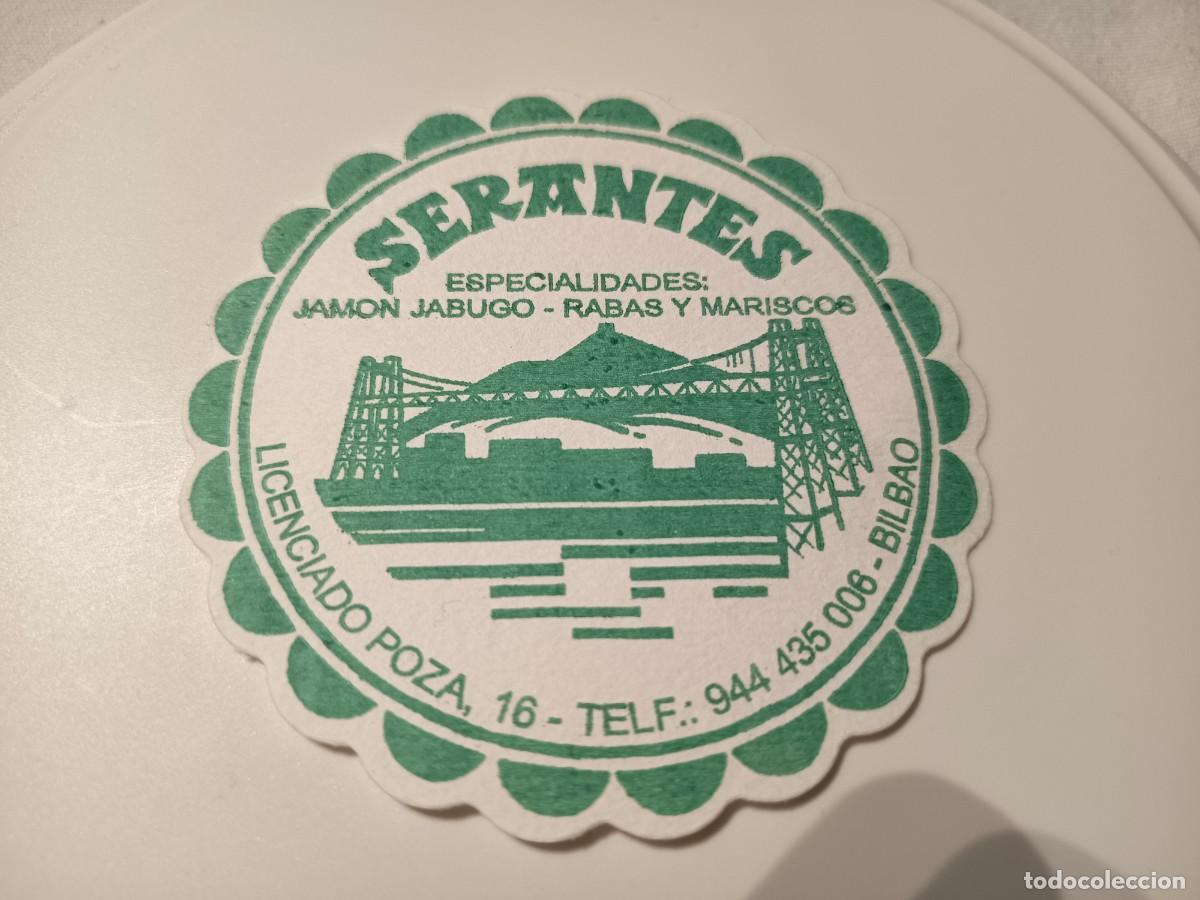 Otros art&iacute;culos de coleccionismo en papel: POSAVASOS BAR RESTAURANTE SERANTES-BILBAO-VIZCAYA