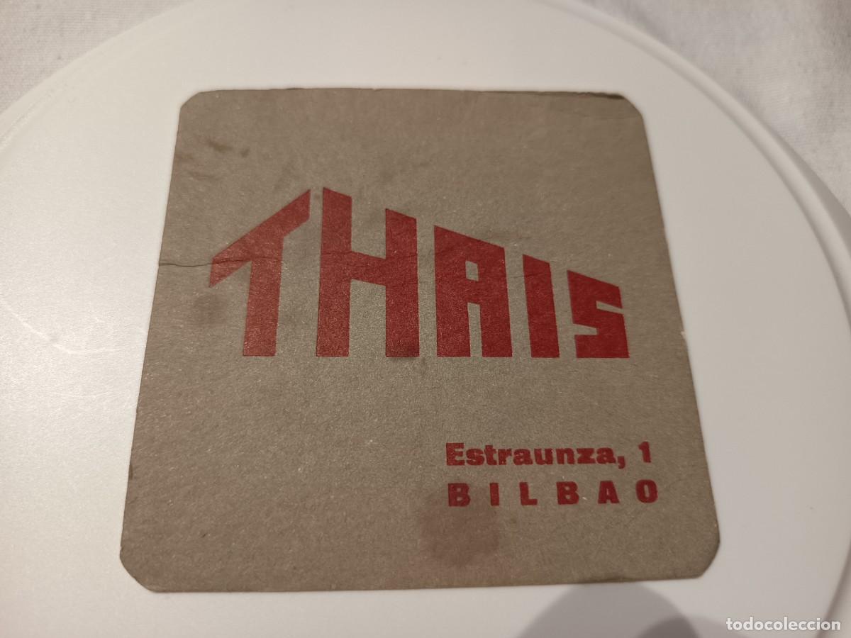 Otros art&iacute;culos de coleccionismo en papel: POSAVASOS PUB THAIS-BILBAO-VIZCAYA